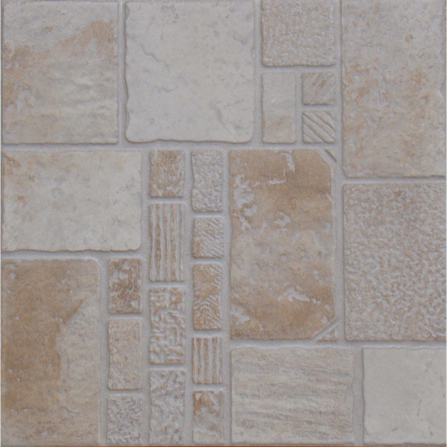 FLOORS 2000 11-Pack Toledo Beige Glazed Porcelain Indoor ...