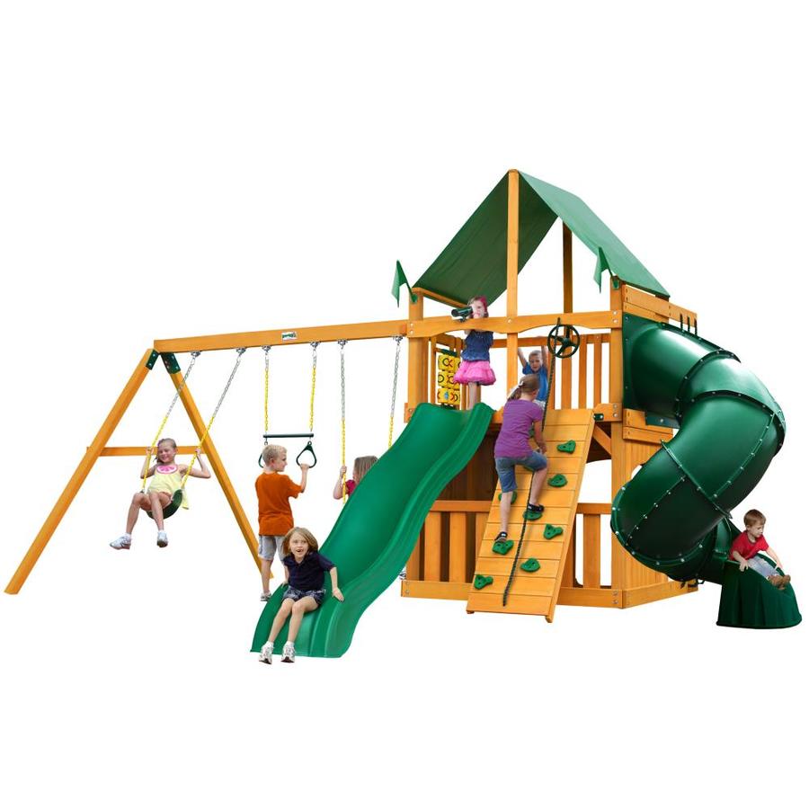 Gorilla Playsets Mountaineer Clubhouse Residential Wood