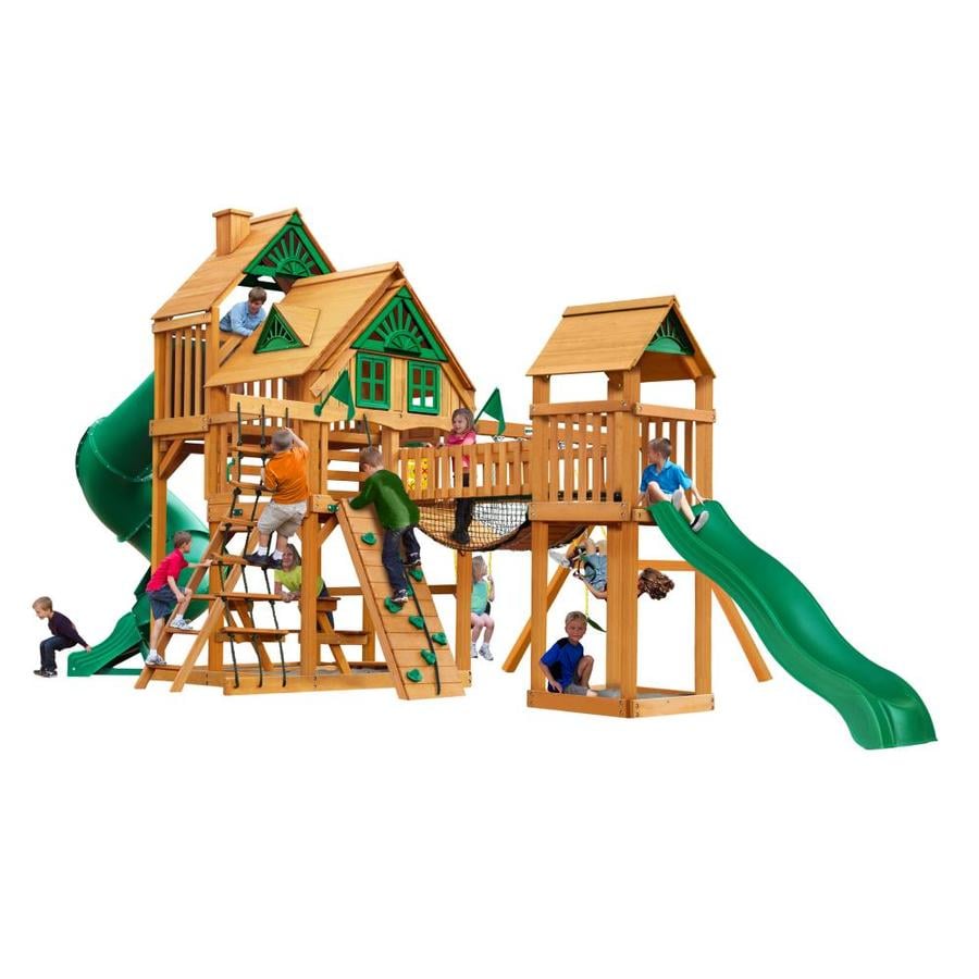 Gorilla Playsets Treasure Trove Treehouse Residential Wood Playset