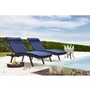 Allen + roth Brown Wicker Folding Chaise Lounge Chair at Lowes.com