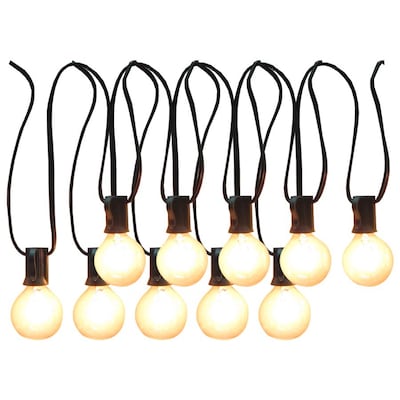 Allen Roth 12 Ft Clear Edison Bulb Patio String Lights At Lowes Com