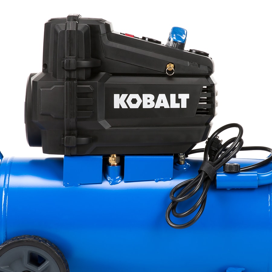 Kobalt 8 Gallon Portable 150 Electric Horizontal Air Compressor At