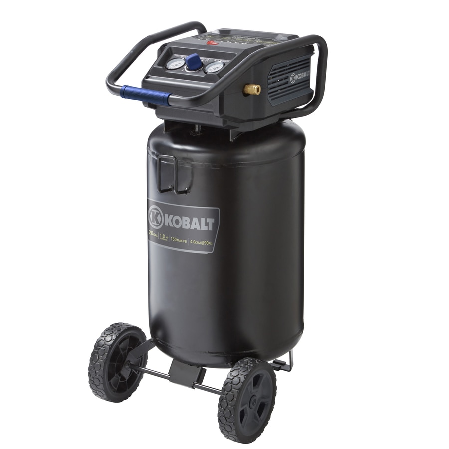 Shop Kobalt 20-Gallon Portable Electric Vertical Air Compressor at