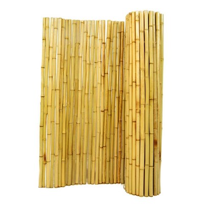 Backyard X-Scapes Rolled Bamboo Fence at Lowes.com