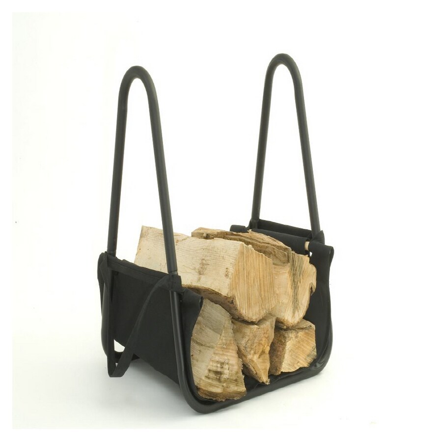 Style Selections 705 Fireplace Log Holder with Canvas Tote