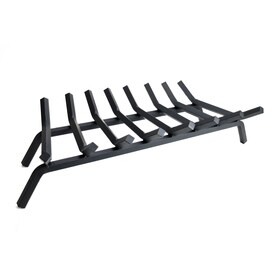 UPC 872076030119 product image for Pleasant Hearth 3/4-in Steel 15.55-in 8-Bar Fireplace Grate | upcitemdb.com