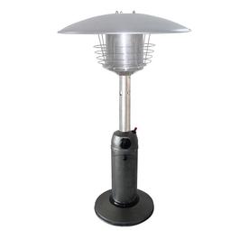 Gas Patio Heaters At Lowes Garden Treasures 11 000 Btu Hammered Silver Steel Liquid Propane Patio Heater