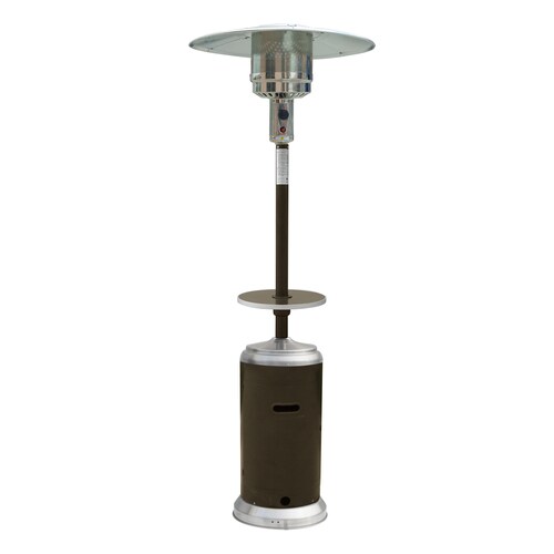 Garden Treasures 41000BTU Mocha Steel Floorstanding Liquid Propane