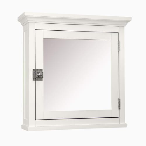 Elegant Home Fashions 183/4in White Surface Mount Medicine at