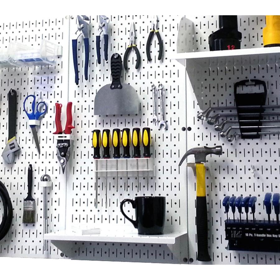 Wall Control 2-Piece Steel Pegboards (Actual: 16-in x 32-in) in the ...