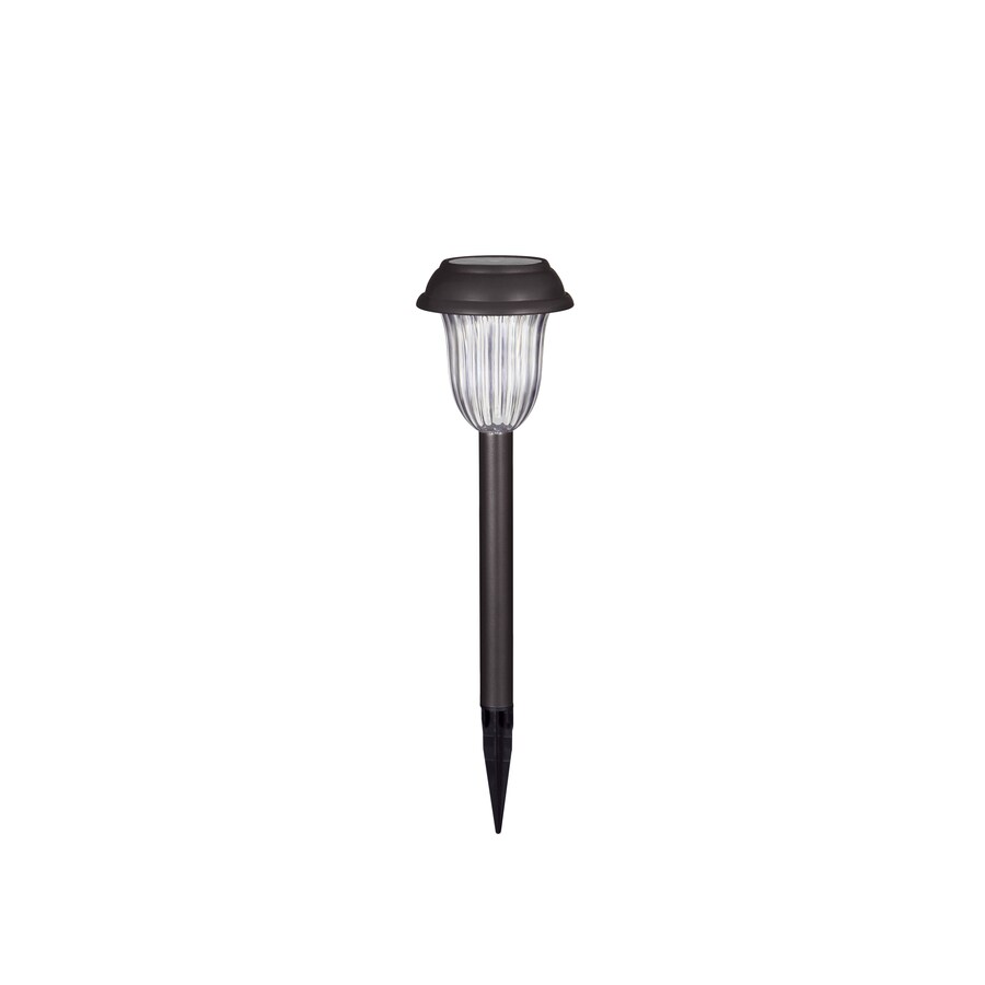 Portfolio Stainless Steel Solar Led Path Light At Lowes Portfolio Stainless Steel Solar Led Path Light At Lowes