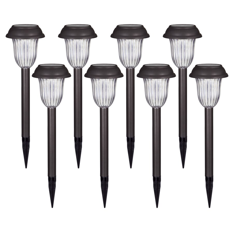 Portfolio 8-Light Brown LED Path Light Kit At Lowes.com