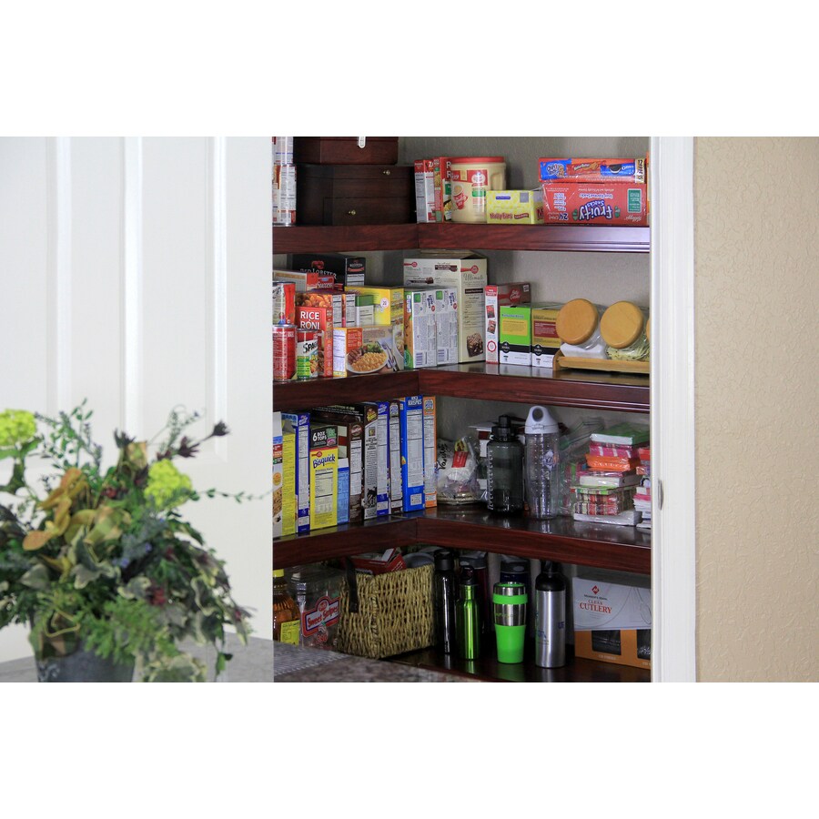 John Louis Home Renew Shelving 3ft to 3ft Cherry Adjustable Mount