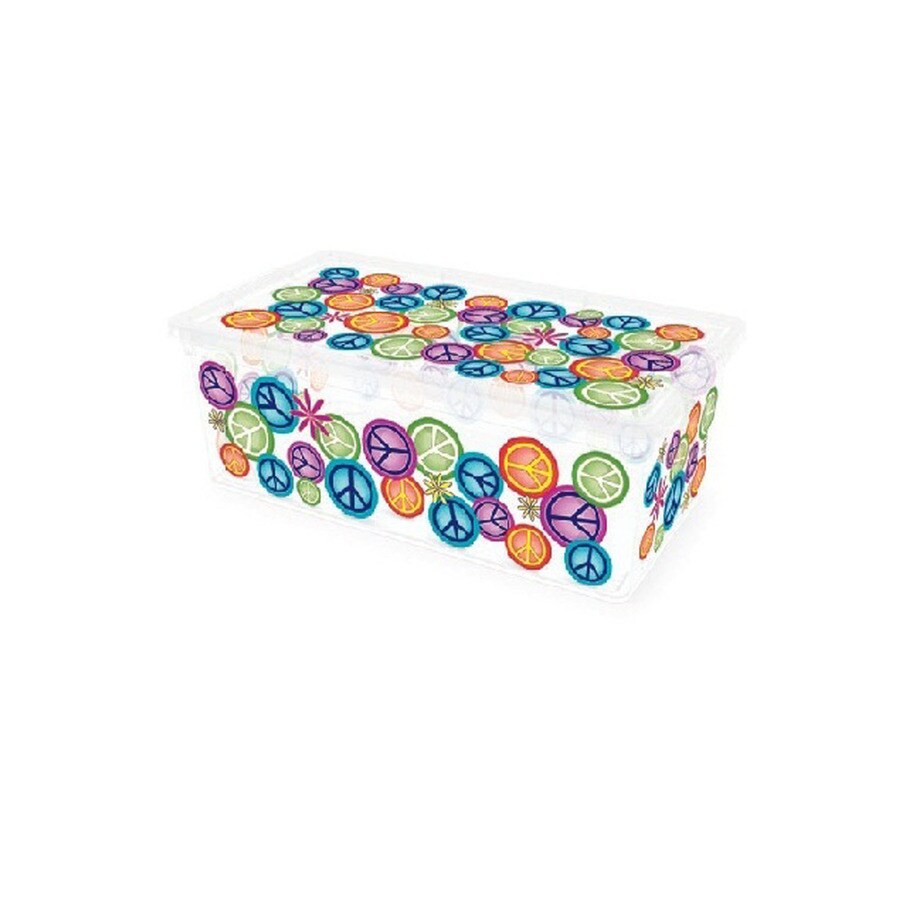 KIS FG008407047 DRP 6.3 QT BOX PEACE SIGN DESI
