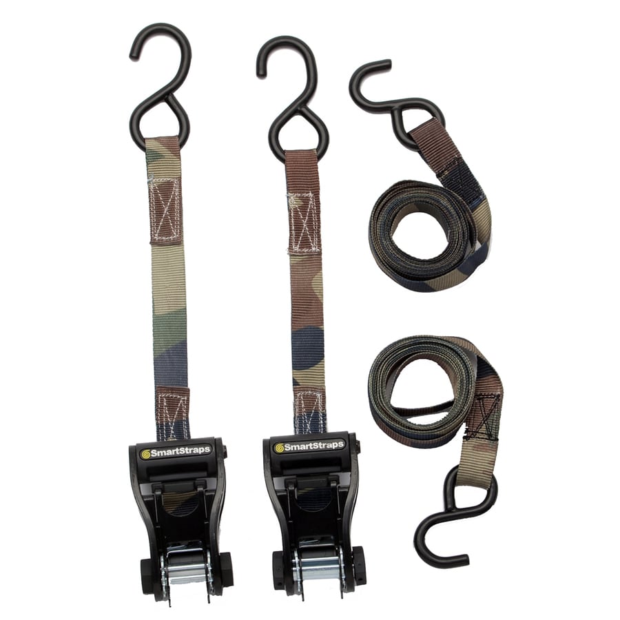 SmartStraps 1in x 10ft Ratcheting Tie Down in the Tie Downs department at