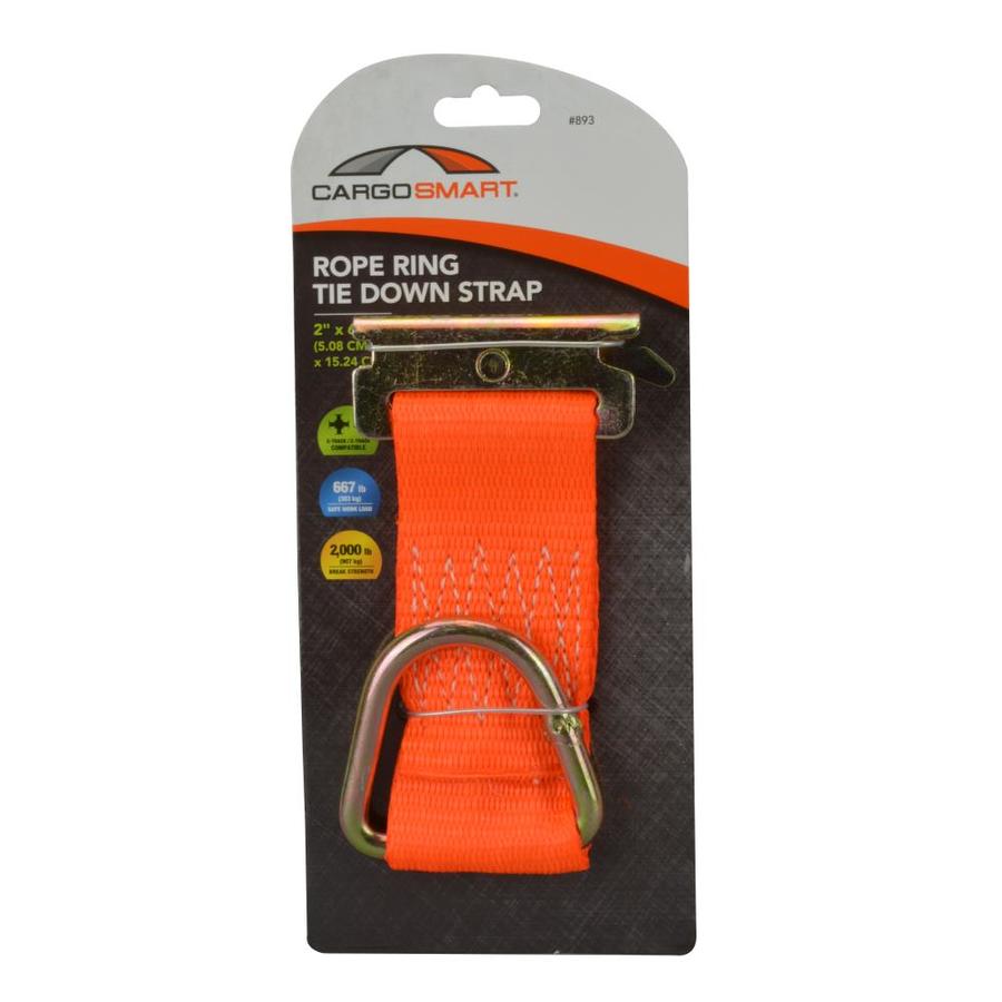 CargoSmart CargoSmart 49817 Rope Ring TieDown Strap 2 x 6 in. 2000