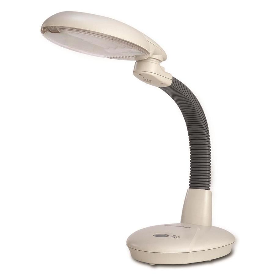 Spt 19 5 In 4 Tube Bulb Gray Desk Lamp At Lowes Com