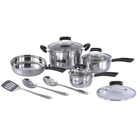 SPT 8-in Stainless Steel Cookware Set with Lid(s) Included