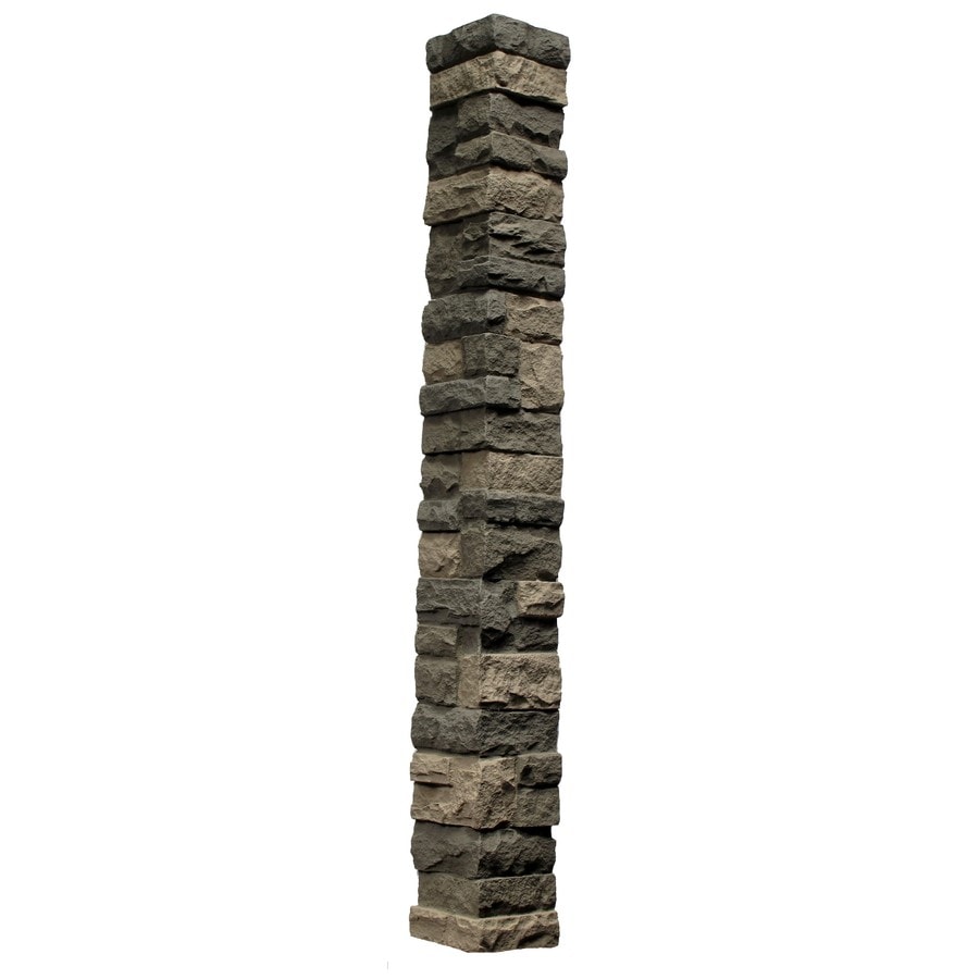 NextStone LDS-OC-KG-2 2-Pack 4-1/2-in x 40-1/2-in Kentucky Gray LedgeStone Outside Corner