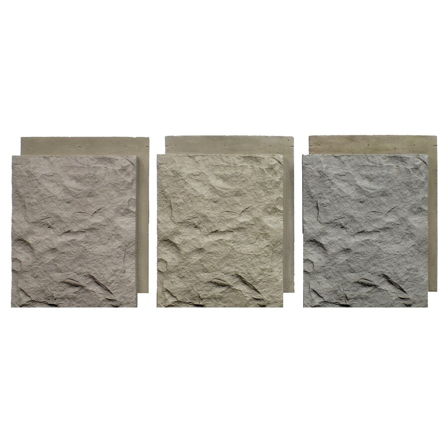 NextStone LAR-TB-3 Sandstone 3-Pack 11.5-in x 15.5-in Tri Buff KeyStone Veneer Trim