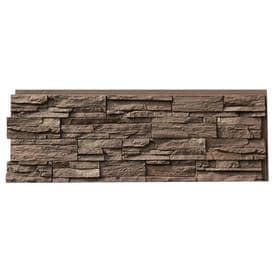 Stone Veneer At Lowes Nextstone Country Ledgestone 16 96 Square Ft Himalayan Brown Faux Stone Veneer