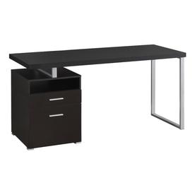 Desks At Lowes Monarch Specialties Contemporary Cuccino Computer Desk