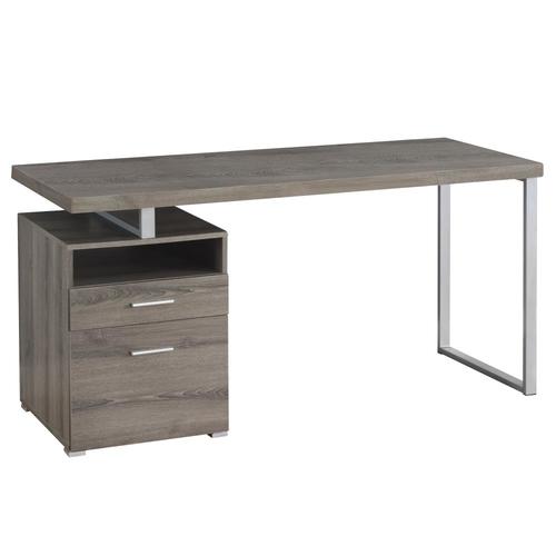 Monarch Specialties Modern Contemporary Dark Taupe Computer Desk