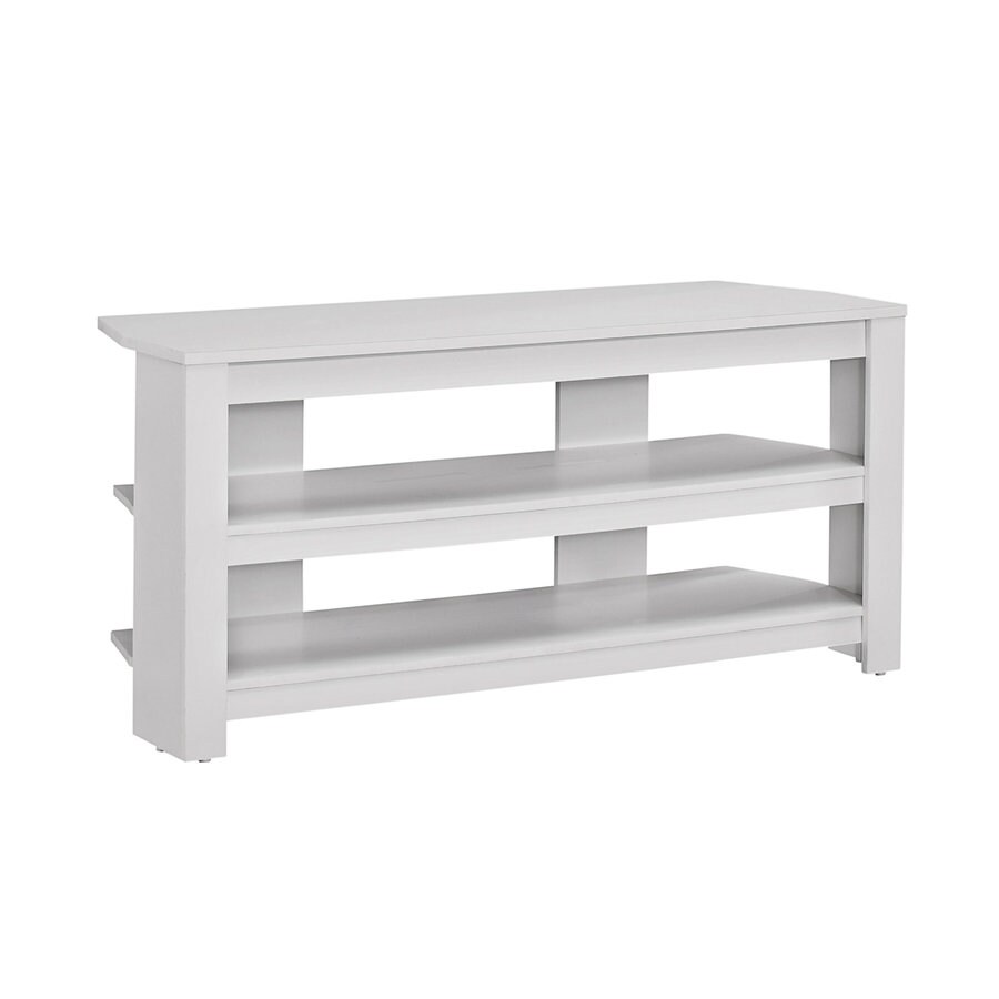 Monarch Specialties White Corner Tv Stand At Lowes Com