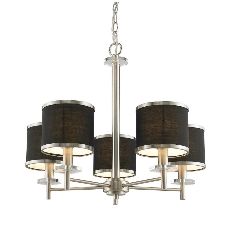 Beldi Medford 24 0 5 Light Black Fabric Shade Novelty Hardwired Beldi Medford 24 0 5 Light Black Fabric Shade Novelty Hardwired Globe Chandelier