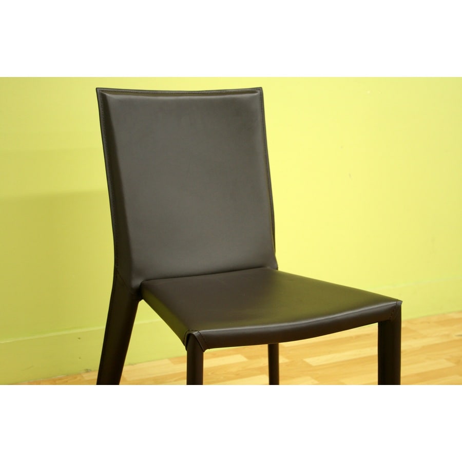 Baxton Studio ALC-1318-BROWN-2 Dining-Chairs - View #2
