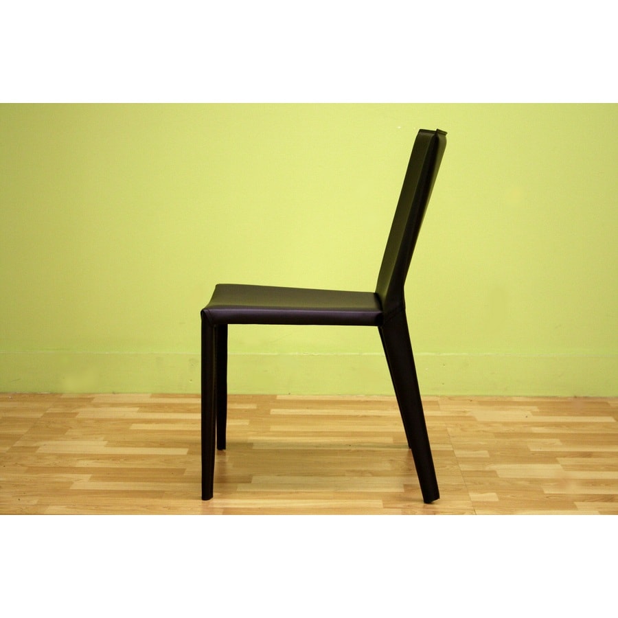 Baxton Studio ALC-1318-BROWN-2 Dining-Chairs - View #3