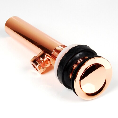 D'Vontz Plumbing Gold Bathroom Decorative Sink Drain in the Sink Drains