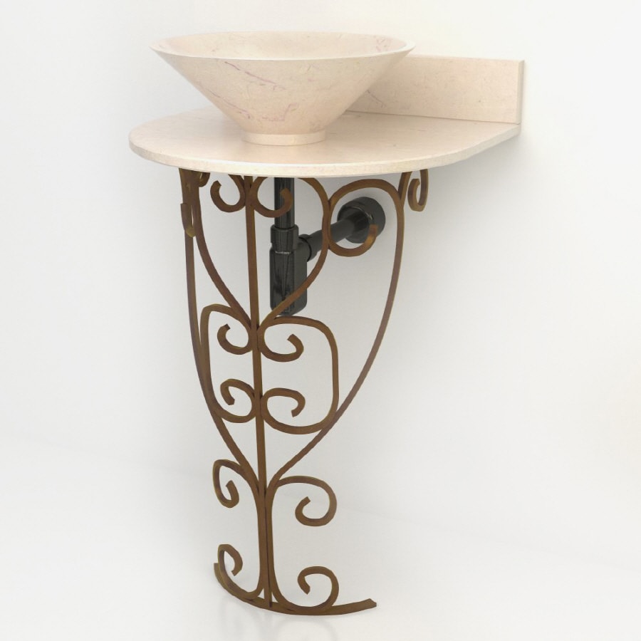 D'Vontz Pedestal Sink at