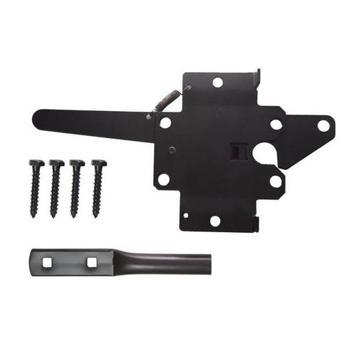Gatemate 101/2in Black Gate Latch in the Gate Hardware department at