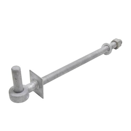 Gatemate 123/4in Black Gate Eye Bolt in the Gate Hardware department