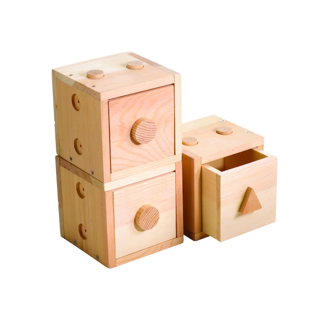 Red Toolbox Click Boxes Woodworking Kit in the Kids Project Kits department  at