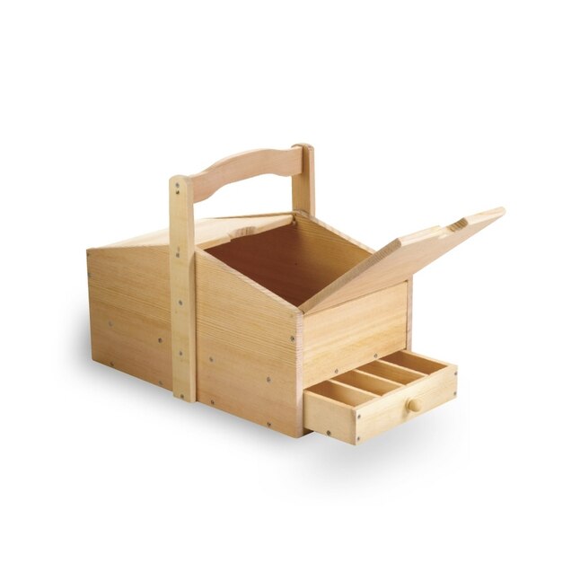 Red Toolbox Toolbox House Woodworking Kit in the Kids Project Kits  department at