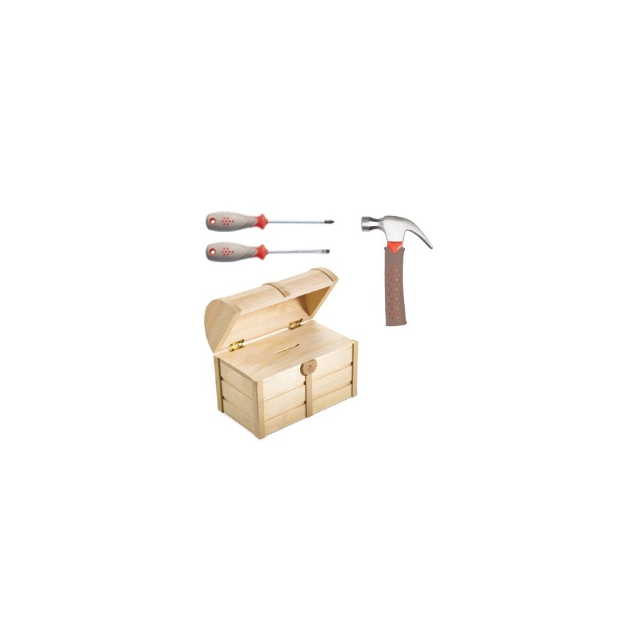 Red Toolbox RTB6400 4-Piece Kids Tool Kit