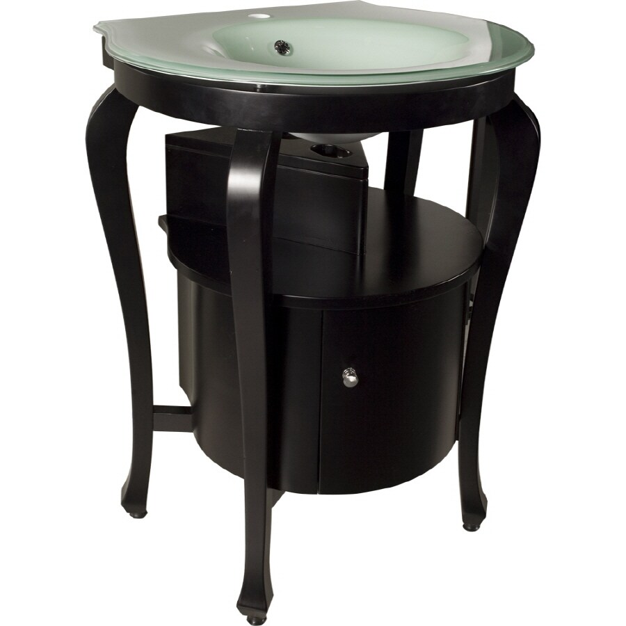 Shop LOFT Single Sink Bathroom Vanity with Top Common: 24in x 22in; Actual: 25in x 25in at 