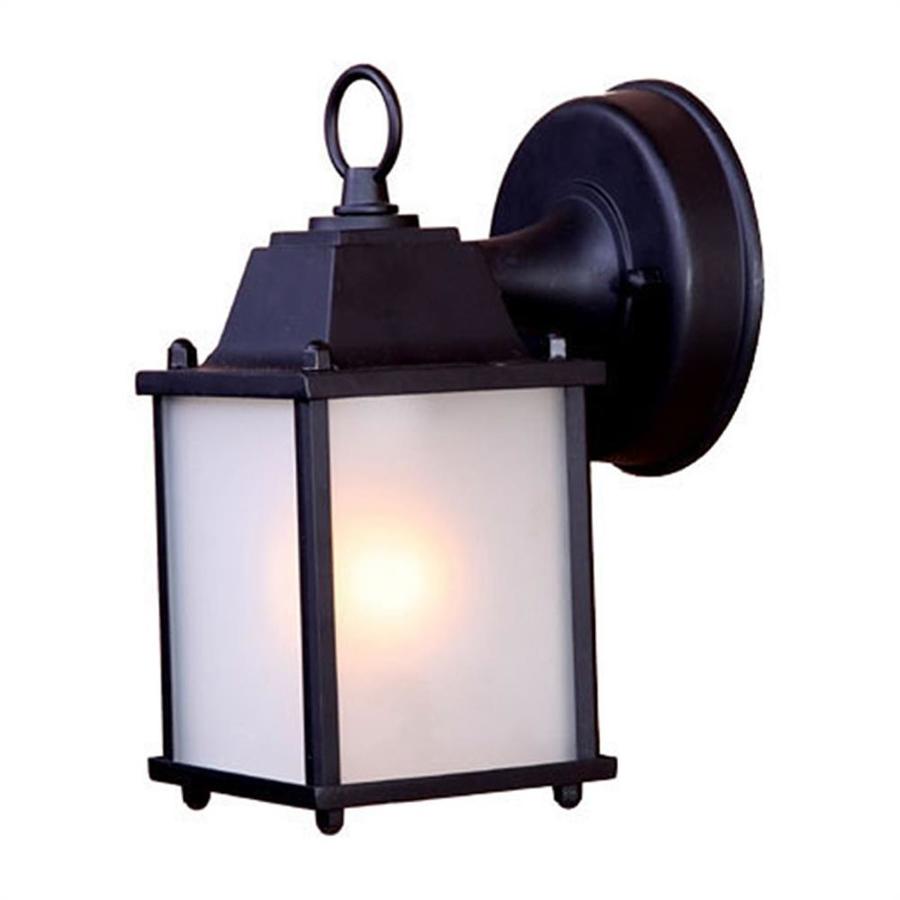 Acclaim Lighting Builders Choice 8in H Matte Black Medium Base (E26