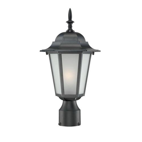 Acclaim Lighting Camelot 100Watt 16.75in Matte Black Traditional Post