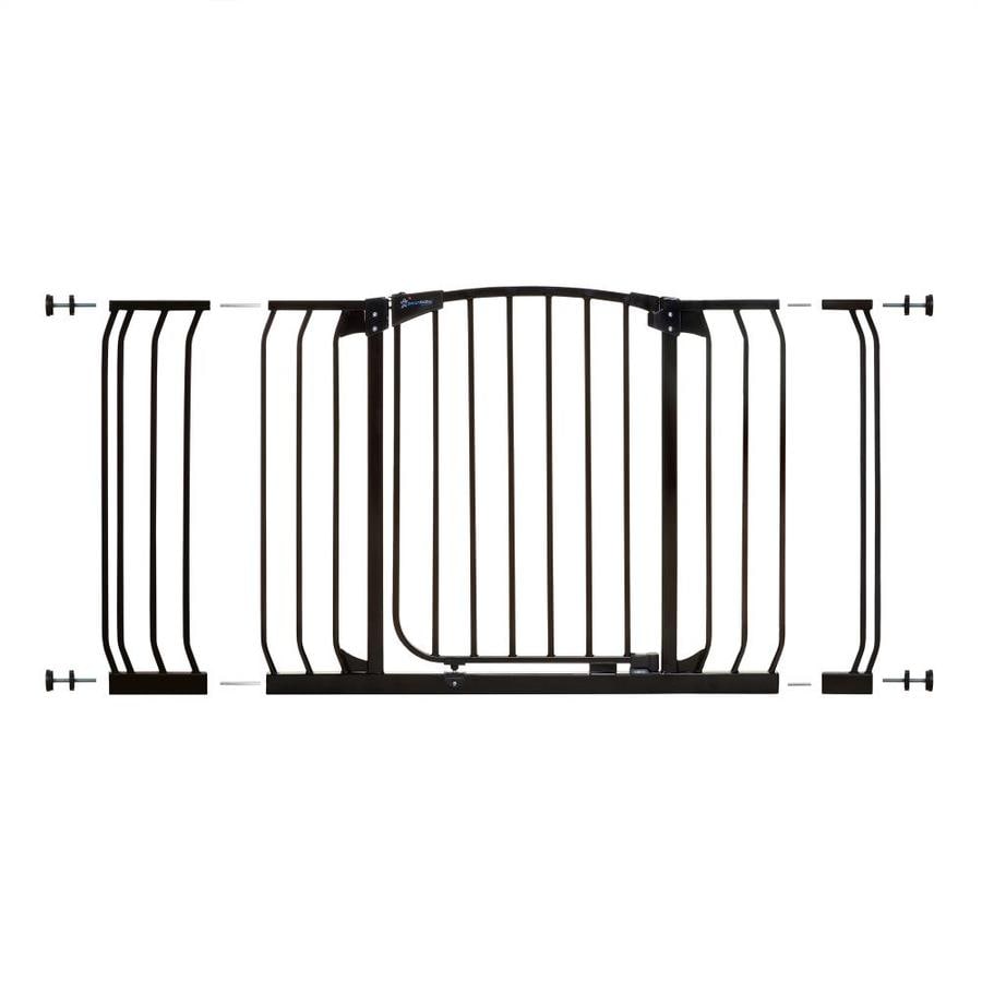 Dreambaby Chelsea Auto Close 53 in x 29.5 in Black Metal Child Safety Gate