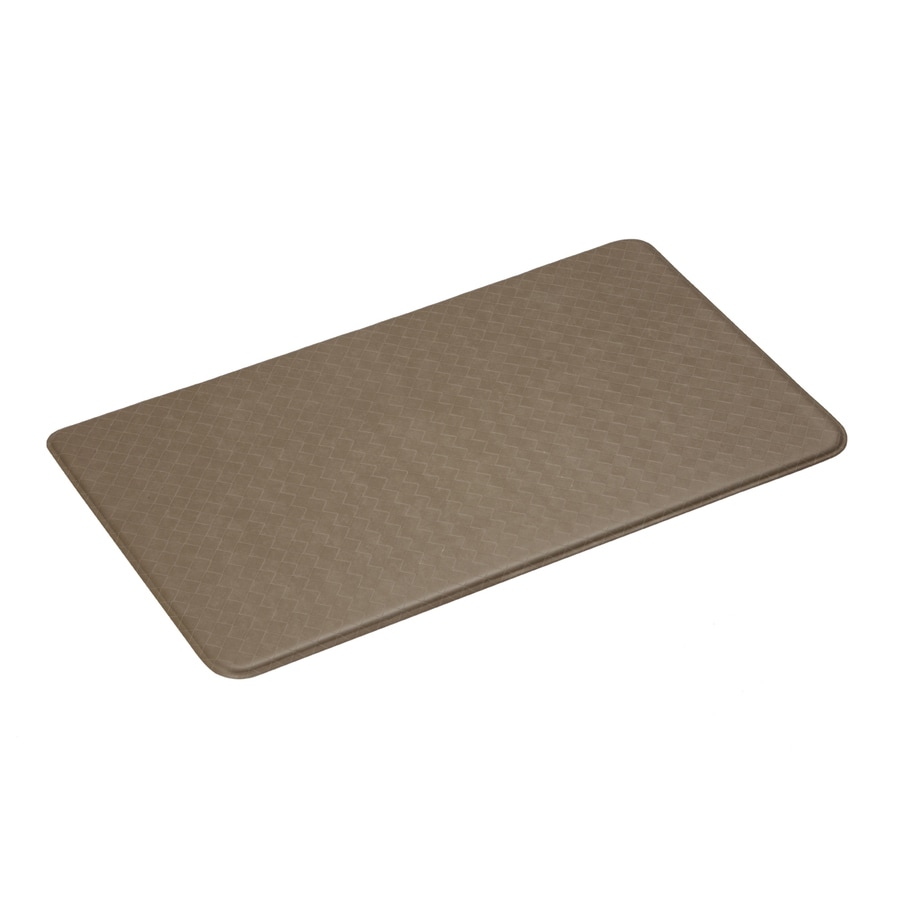 Imprint Mocha Anti Fatigue Mat Common 2 Ft X 4 Ft Actual 26 In