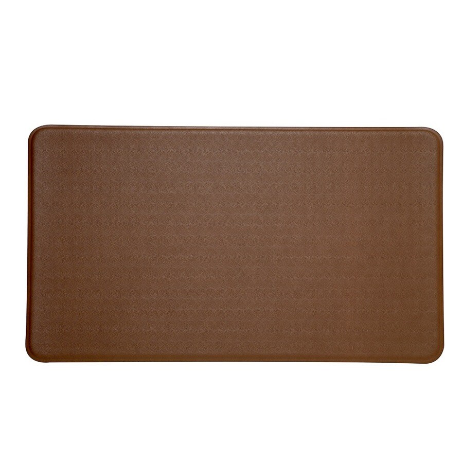 Imprint 5410 20" x 72" Brown Rectangular Comfort Mat