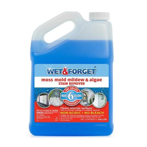 Wet and 1Gallon MultiSurface Concentrated Outdoor Cleaner in