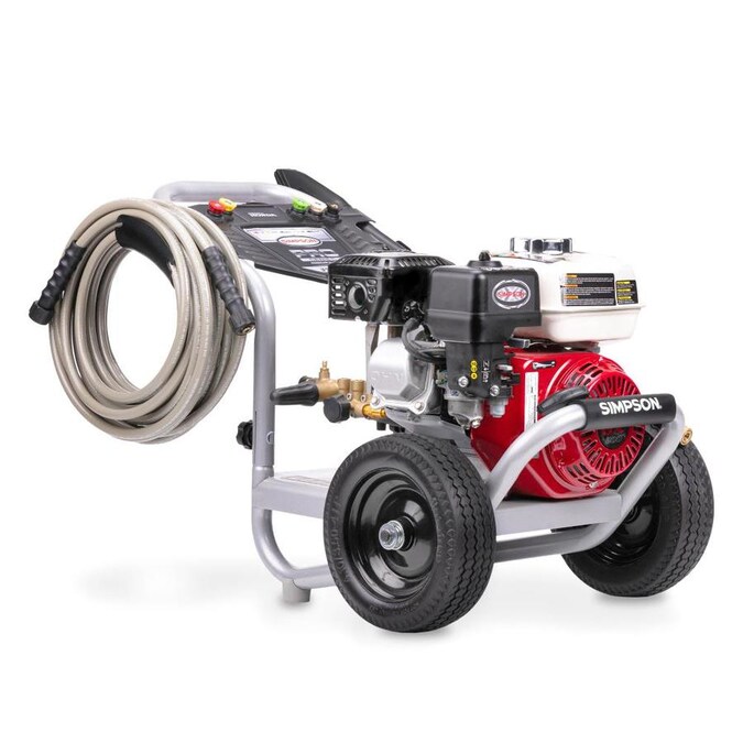 SIMPSON PowerShot 3700PSI 2.5GPM Cold Water Gas Pressure Washer with Honda Engine CARB in the