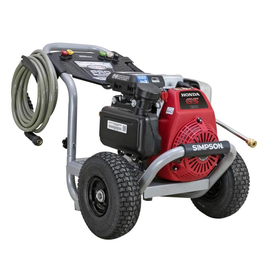 SIMPSON PowerShot 3400-PSI 2.3-GPM Cold Water Gas Pressure Washer with ...