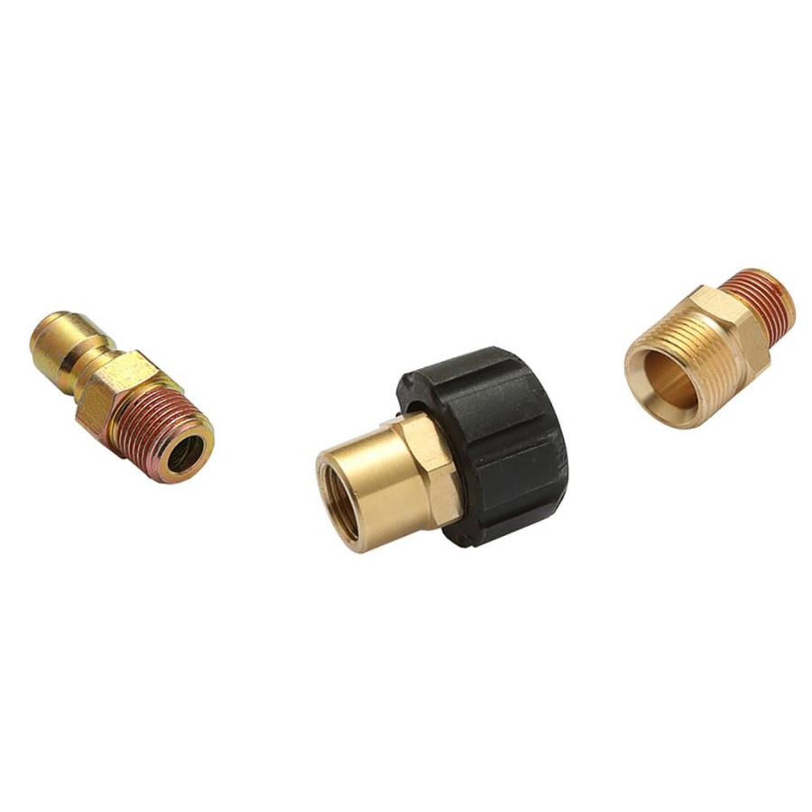 SurfaceMaxx up to 4500 PSI 3/8-in Brass Gas and Electric Pressure ...