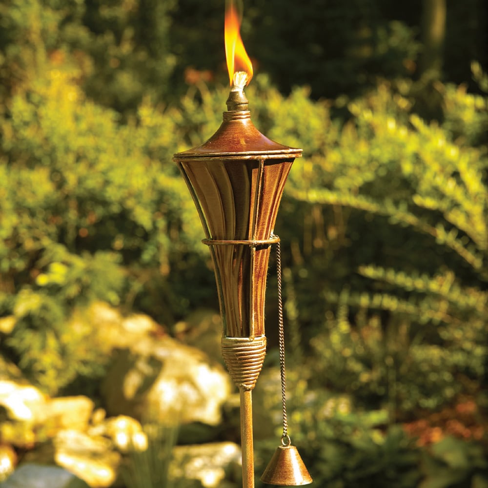 Garden Treasures Â® 6' Metal Swirl Torch at