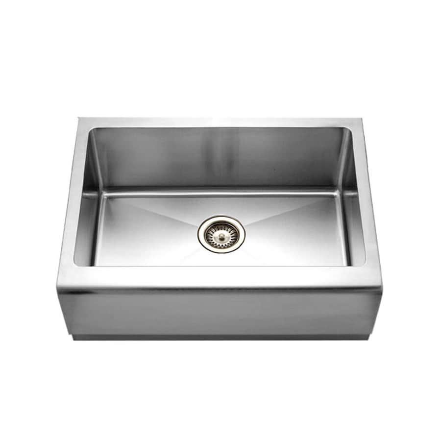 ... -Basin Stainless Steel Apron Front/Farmhouse Residential Kitchen Sink